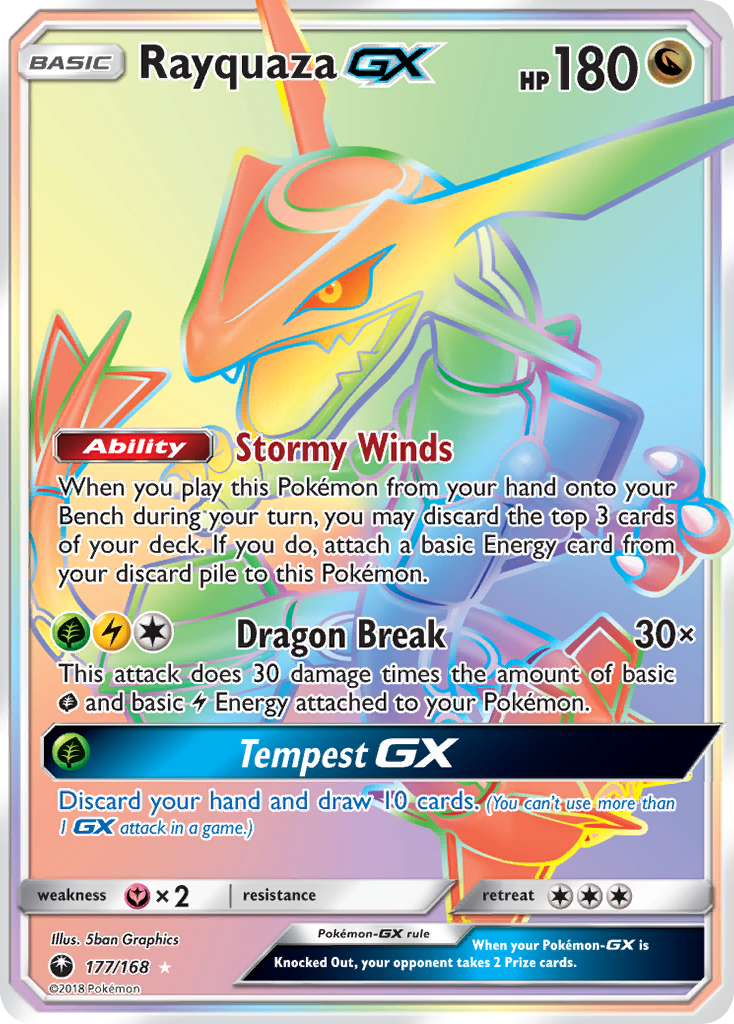 Rayquaza-GX — Celestial Storm